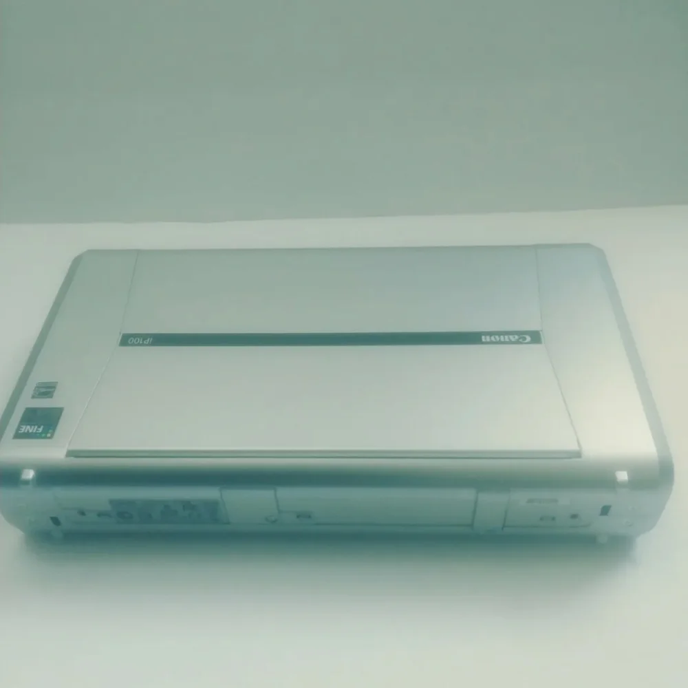 Canon PIXMA IP100 Digital Photo Inkjet Printer With Power Adapter and USB